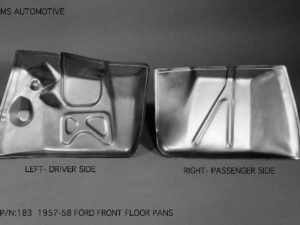 Front toe boad 57-58 | P/N 183