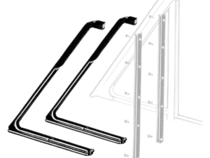Vent Window Seals Fairlane hardtop 63-65 | C3OZ-6521448-PR