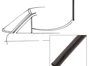Vent Window Seals Fairlane Hardtop 63-65 | C3OZ-6521450-PR